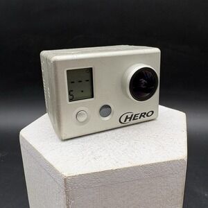 GoPro Hero Original with LCD BacPac Screen YHD517L Tested Working